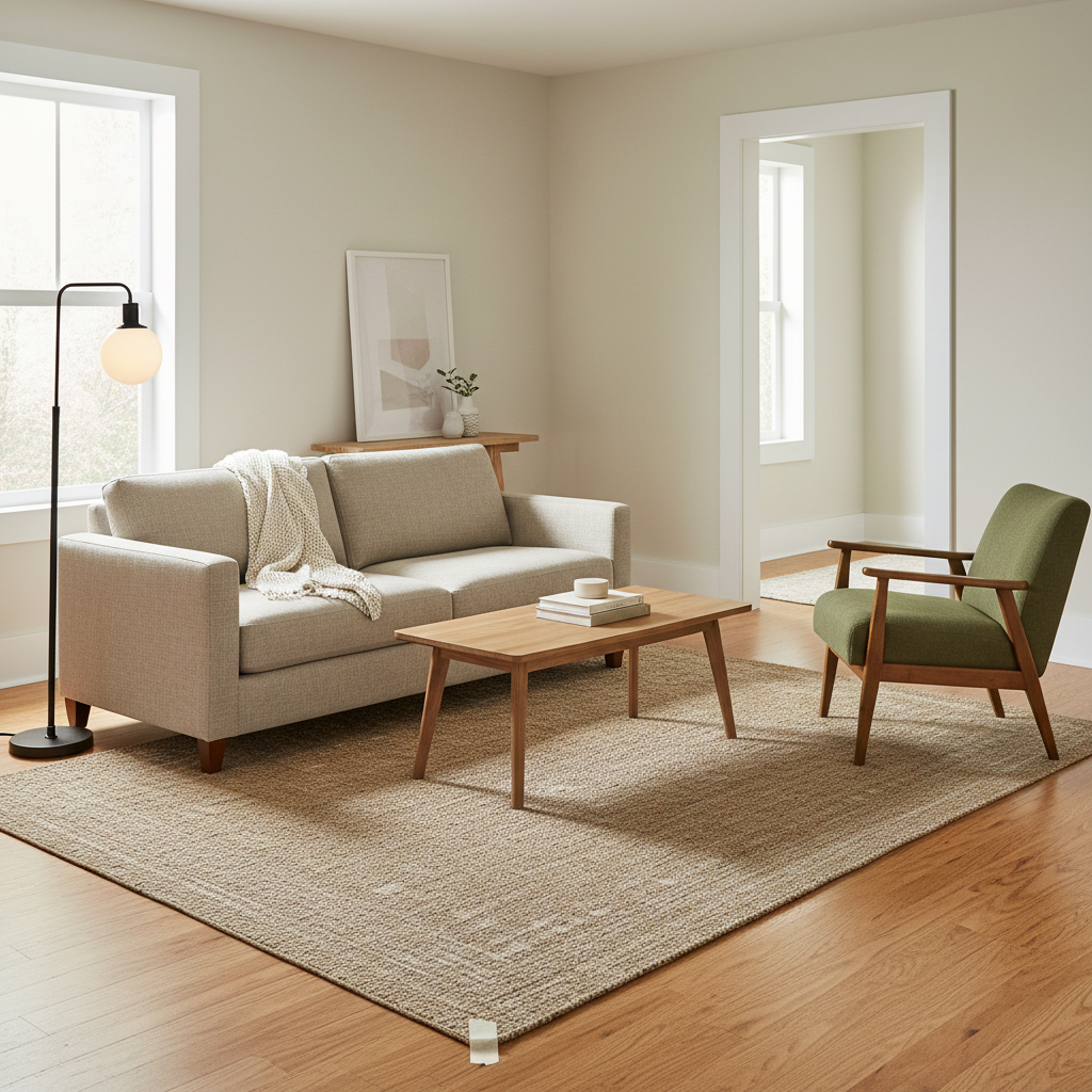 Beginner Guide: What Size Non Slip Farmhouse Rug for Living Room (With Easy Chart)