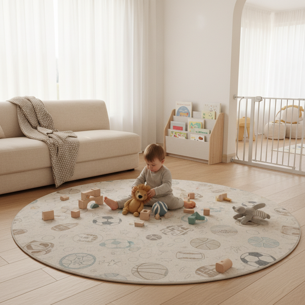 Non Slip Machine Washable Sports Rug for Kids Playroom: A Safety-First Buyer’s Guide