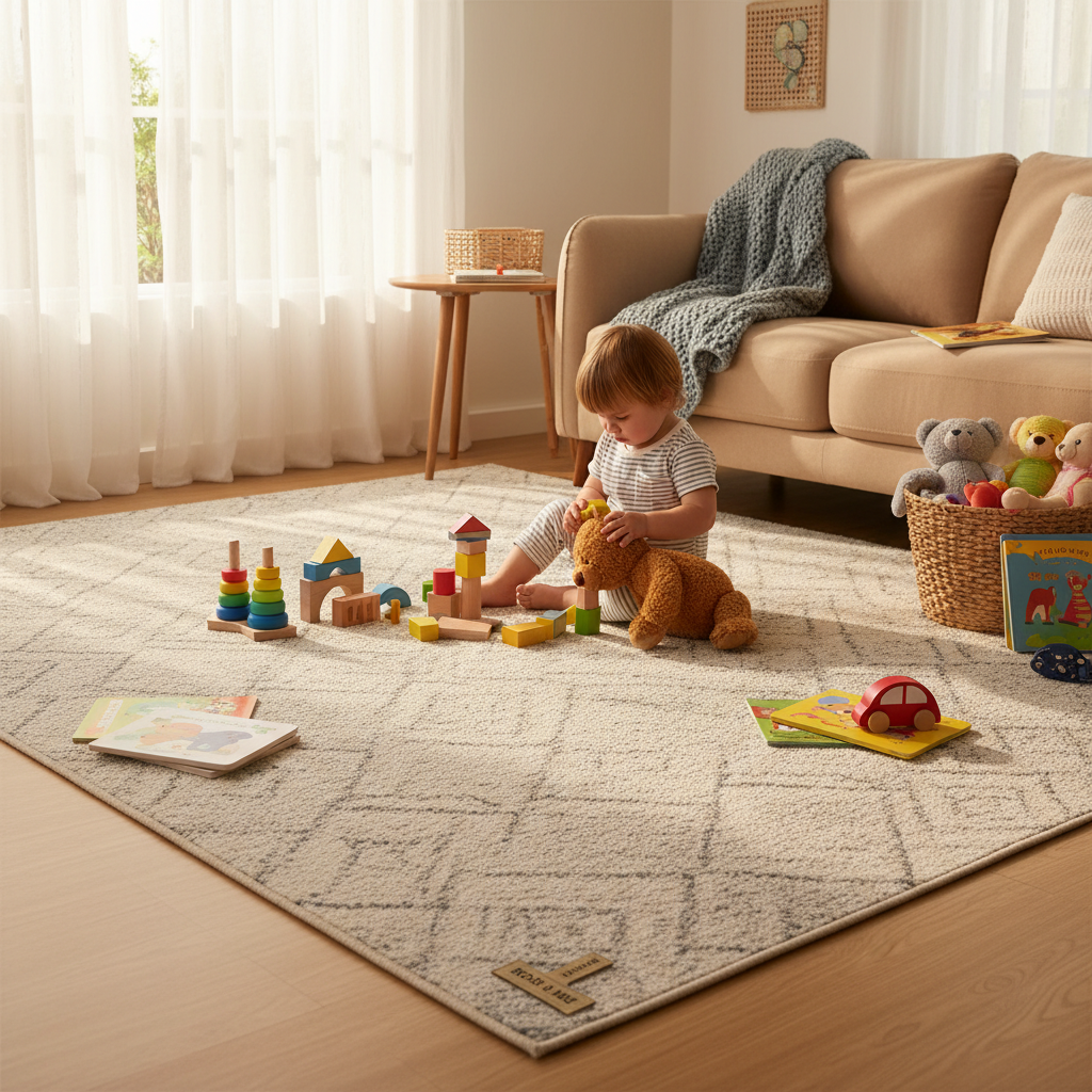 Best Non Slip Machine Washable Playroom Rug for Kids and Pets: Safety-First Buyer’s Guide