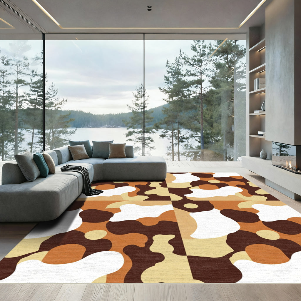Earthy Blended Organic Shards Rug