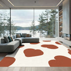 Brown Cow Spot Spots Rug