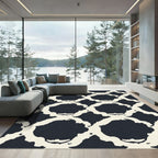 Organic Cream Circle Overlay Rug