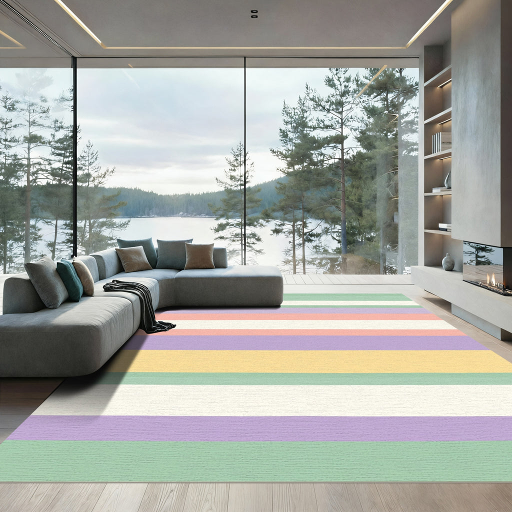 Pastel Stripe Harmony Rug