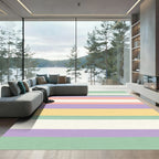 Pastel Stripe Harmony Rug