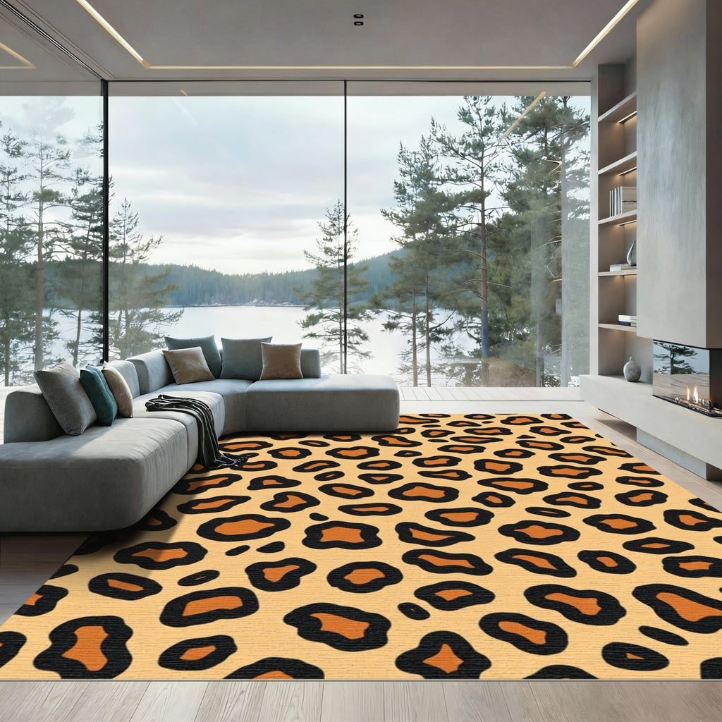Bold Animal Print Spots Rug