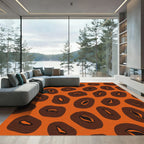 Bold Marigold Leopard Spot Rug