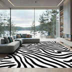 Wild Animal Strokes Rug