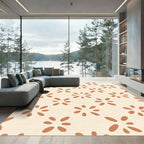 Terracotta Bloom Scatter Rug