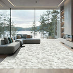 Pale Stone Brick Texture Rug