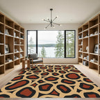 Wild Animal Print Spots Rug