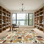 Whimsical Forest Woodland Friends Rug