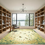 Fluttering Garden Bloom Meadow Rug
