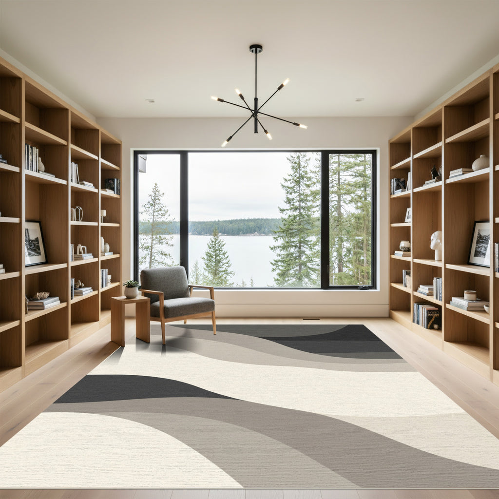 Neutral Gradient Flowing Wave Rug
