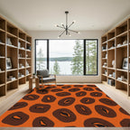 Bold Marigold Leopard Spot Rug