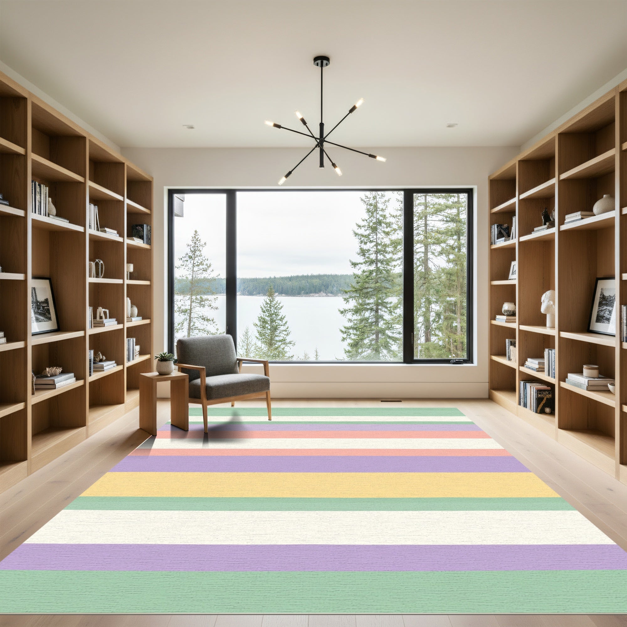 Pastel Stripe Harmony Rug
