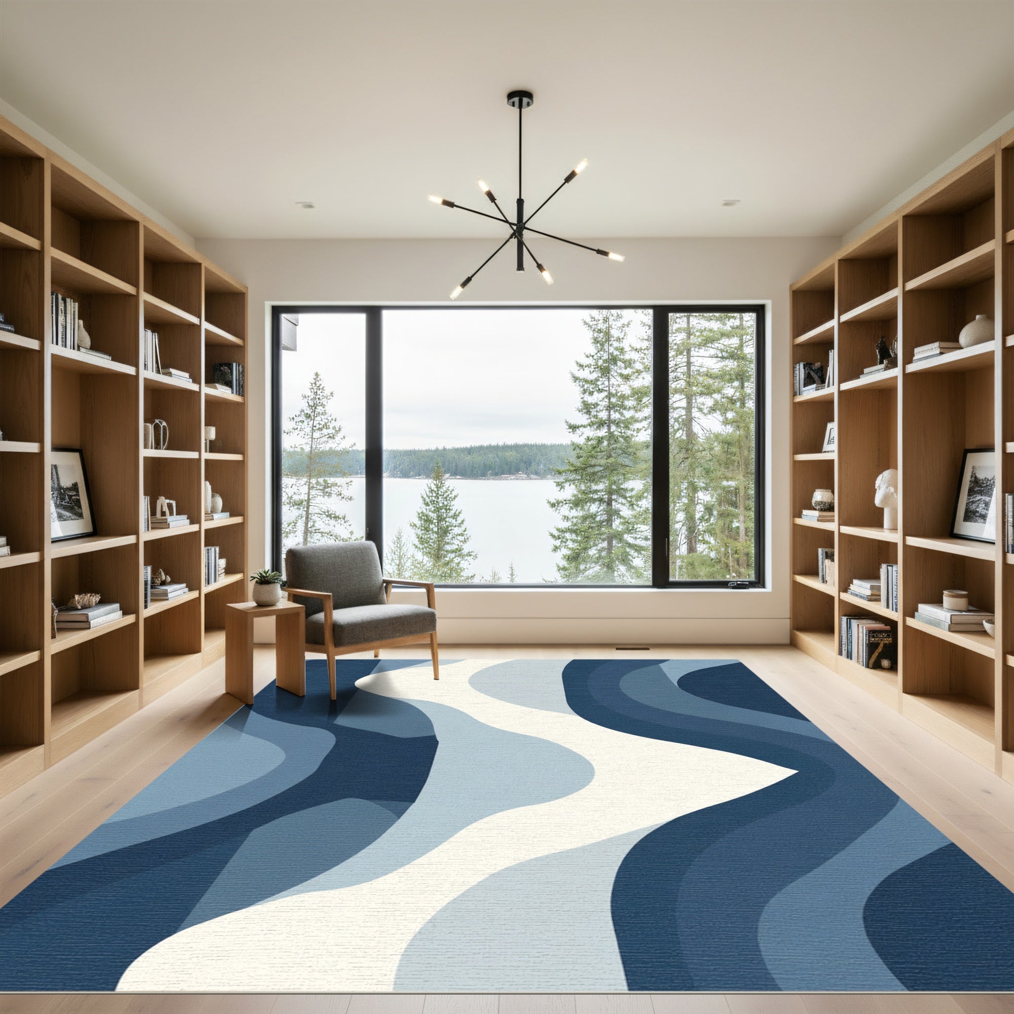 Oceanic Gradient Flowing Curvature Rug