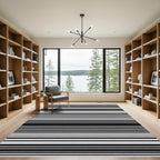 Monochromatic Thin Stripe Rug