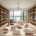 Clay Blended Spots Rug