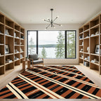 Diagonal Stripe Rug