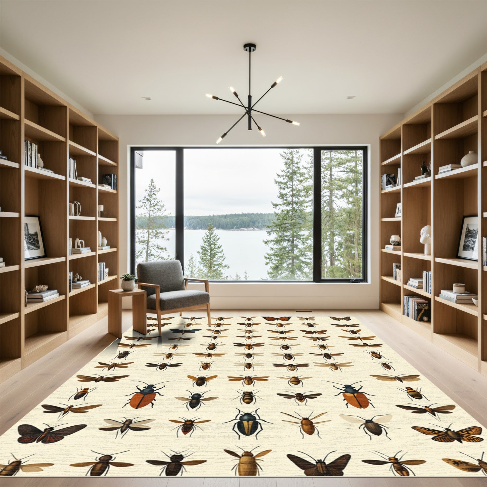 Collection Of Insect Illustrations Rug