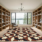 Forest Camo Shapes Rug