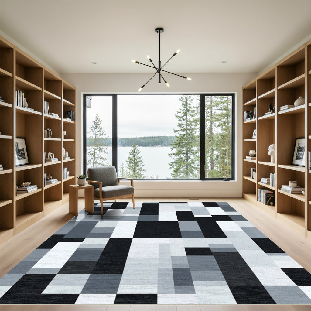 Monochromatic Geometric Blocks Rug