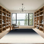 Monochromatic Horizontal Pixel Gradient Rug