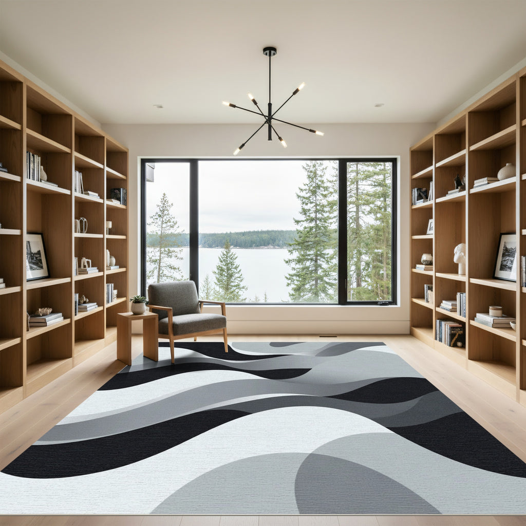 Monochromatic Abstract Waves Rug