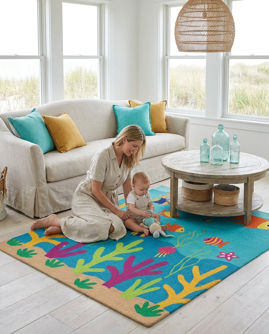 Made for the messiest, happiest rooms