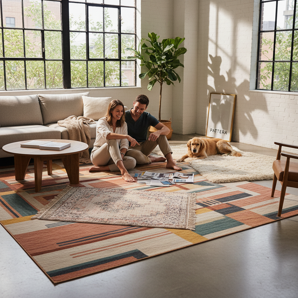 Pattera | Washable Rugs Made Easier to Choose for Real Rooms