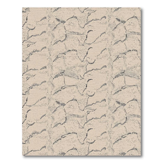 Beige Abstract Serene Rug(Beige)