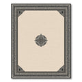 Beige Geometric Medallion Elegant Rug(Beige)
