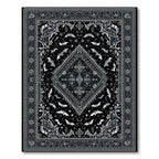 Black Bat-Intricate Mystical Rug(Black)