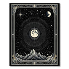 Black Celestial Mystical Rug(Black)