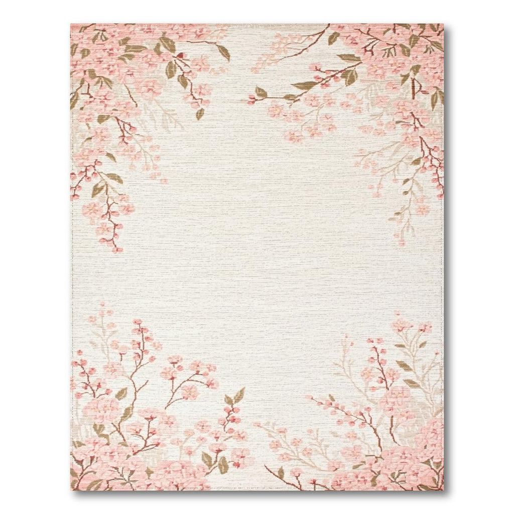Blush Blossom Serene Rug