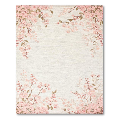 Blush Blossom Serene Rug