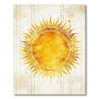 Bright Golden Sunburst Rug(Gold)