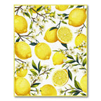 Cheerful Yellow Lemon Blossom Rug(Yellow)