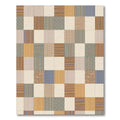 Cozy Earthy Patchwork Rug