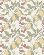 Yellow Lemon Cherry Blossom Branches Rug