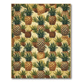 Earthy Pineapple Pattern Tropical Rug(Beige)