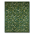 Emerald Floral Vine Tranquil Rug(Green)
