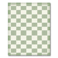 Fresh Green Gingham Rug(Green)