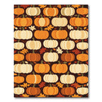 Autumn Pumpkin Patch Texture Rug