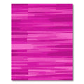 Pink Horizontal Brushstroke Abstract Rug