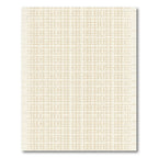Neutral Faded Checkerboard Grid Rug
