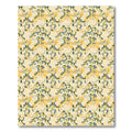 Yellow Sage Abstract Floral Arrangement Rug