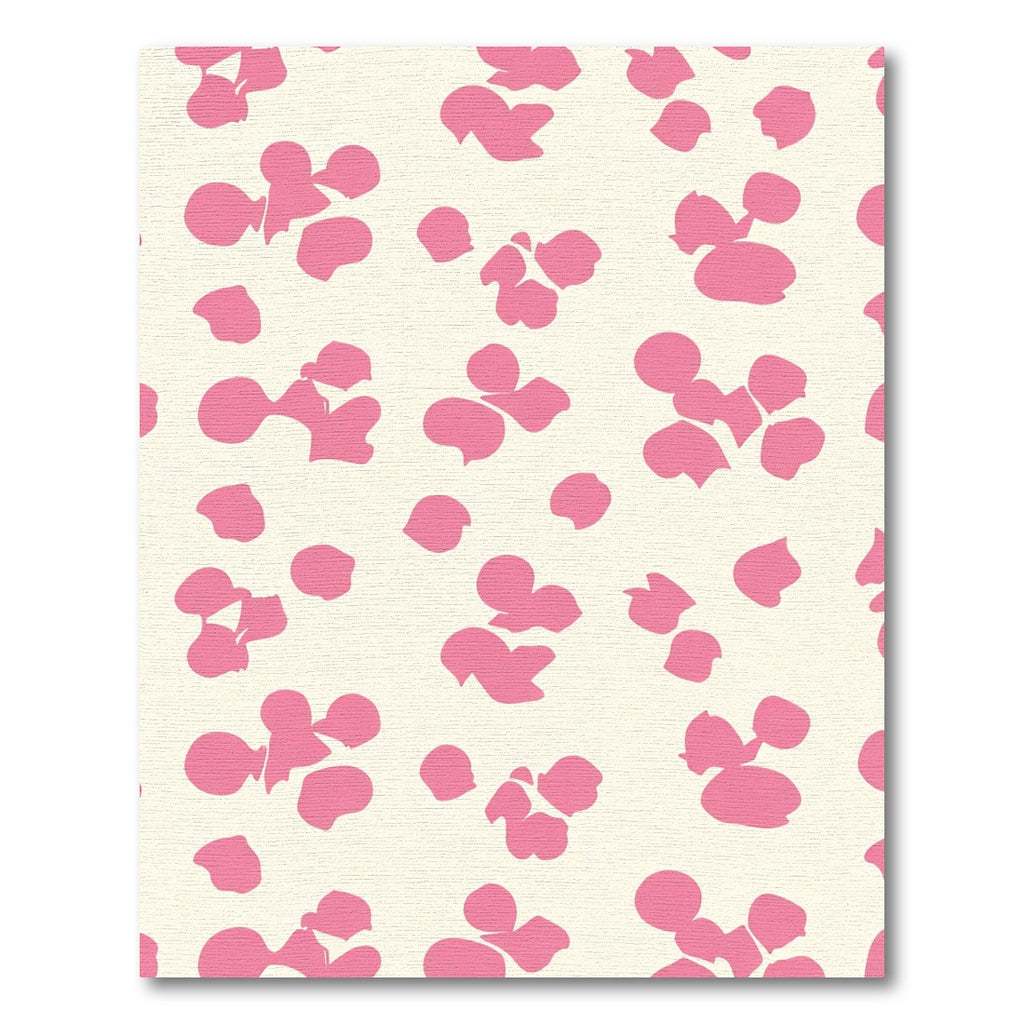 Pink Floral Scatter Rug