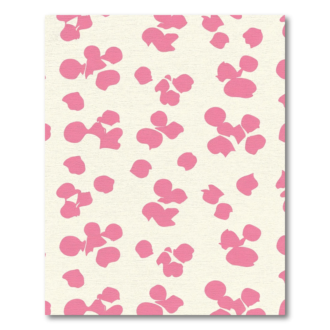 Pink Floral Scatter Rug