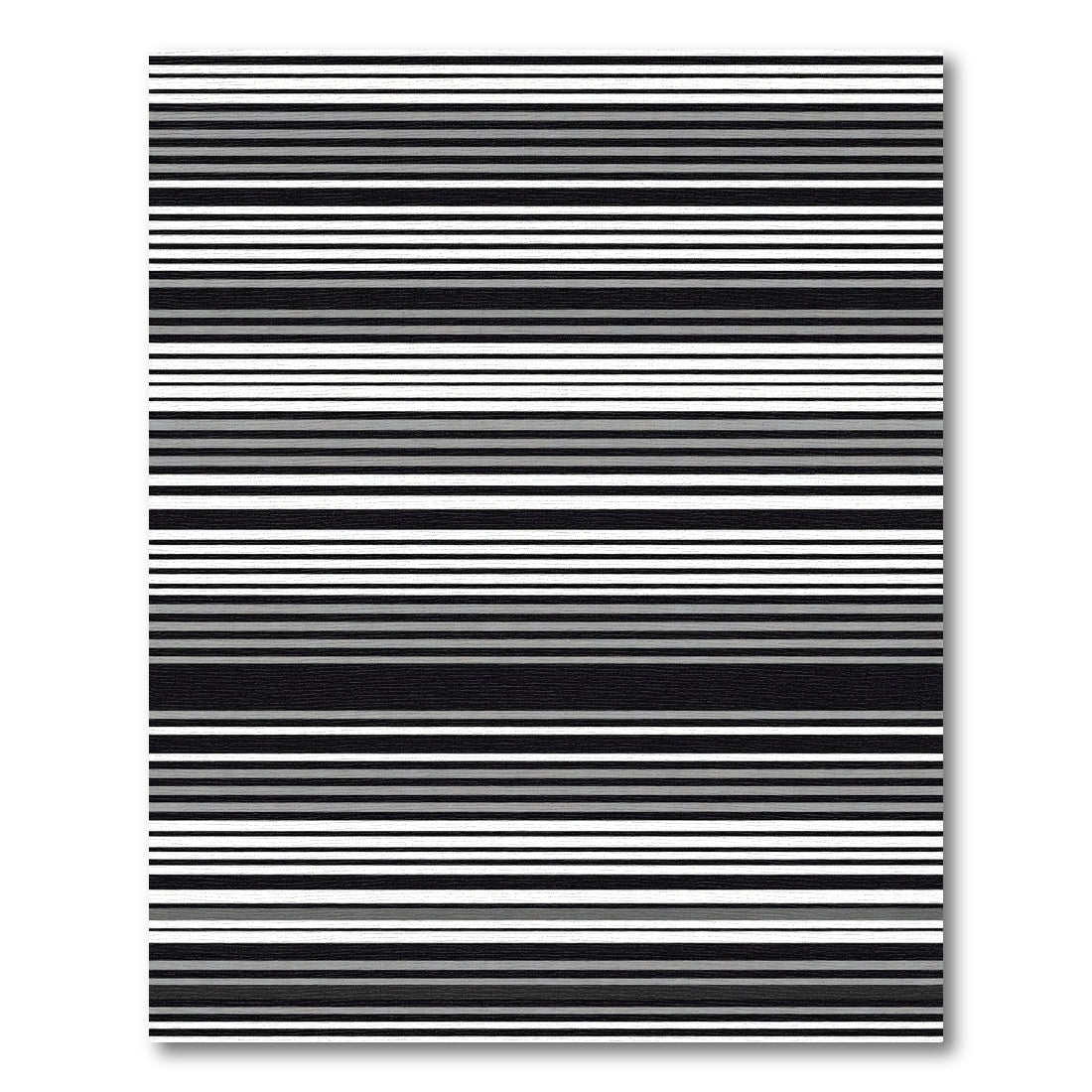 Monochromatic Thin Stripe Rug